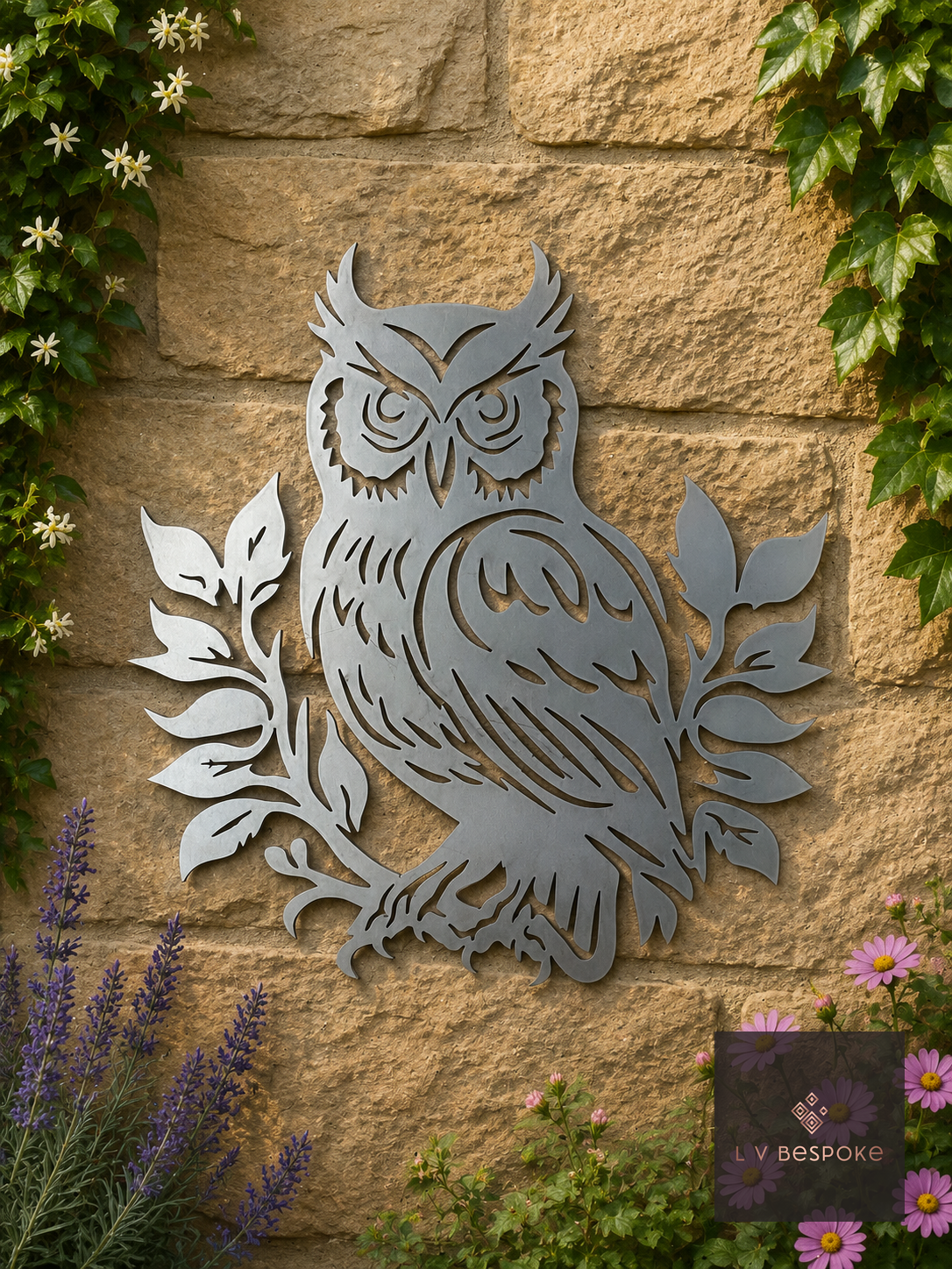 Bird and Owl Garden Wall Art