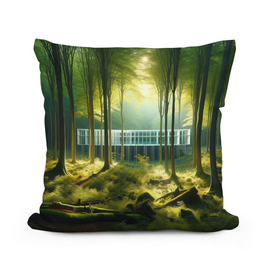 Nature's Modern Ballet Cotton Cushion