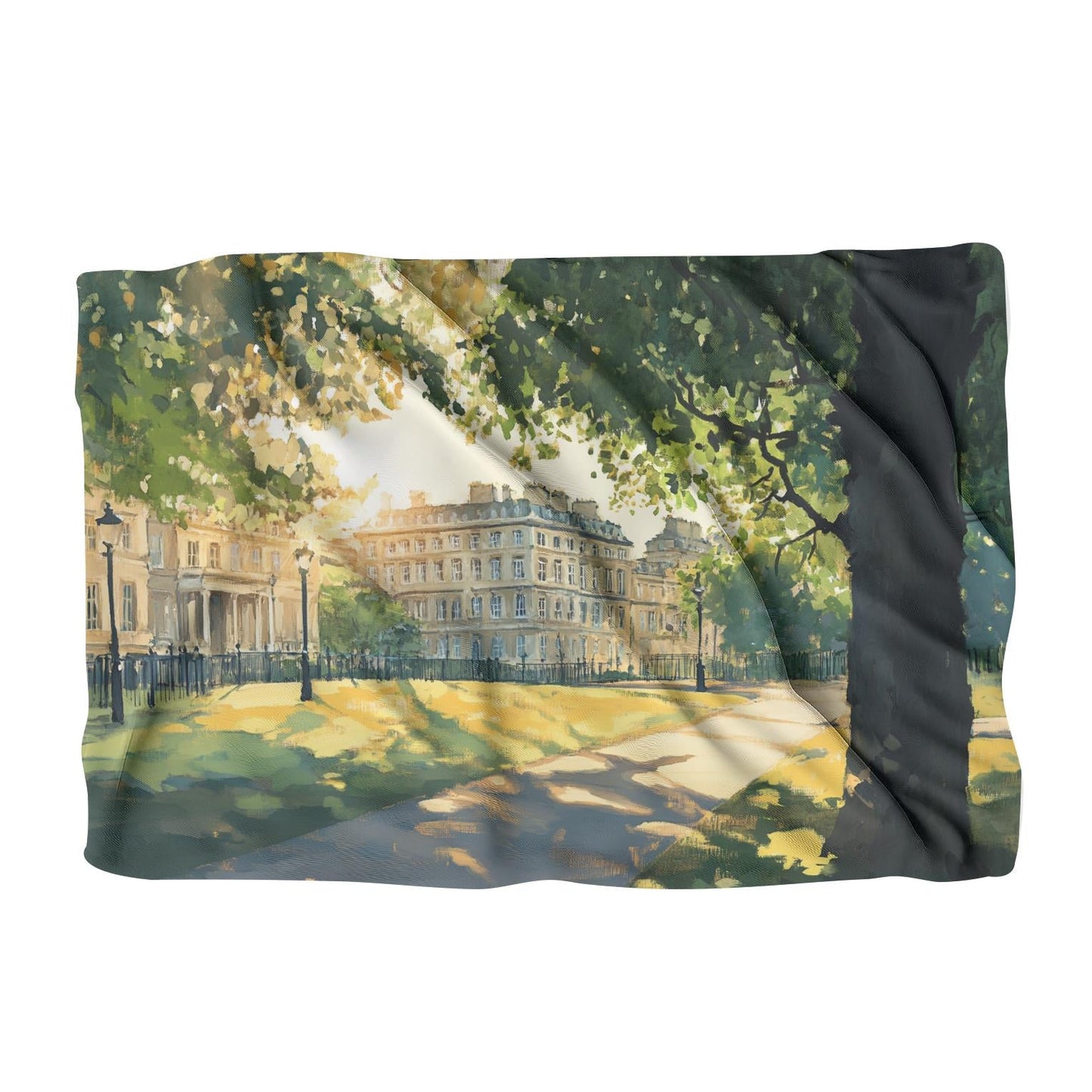 Radiant Royal Crescent Blanket
