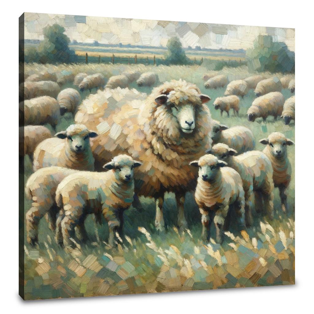Pastoral Harmony Canvas