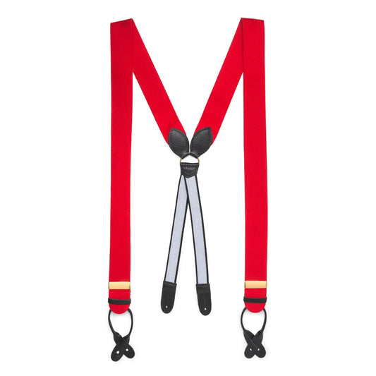 Red Box Cloth Braces