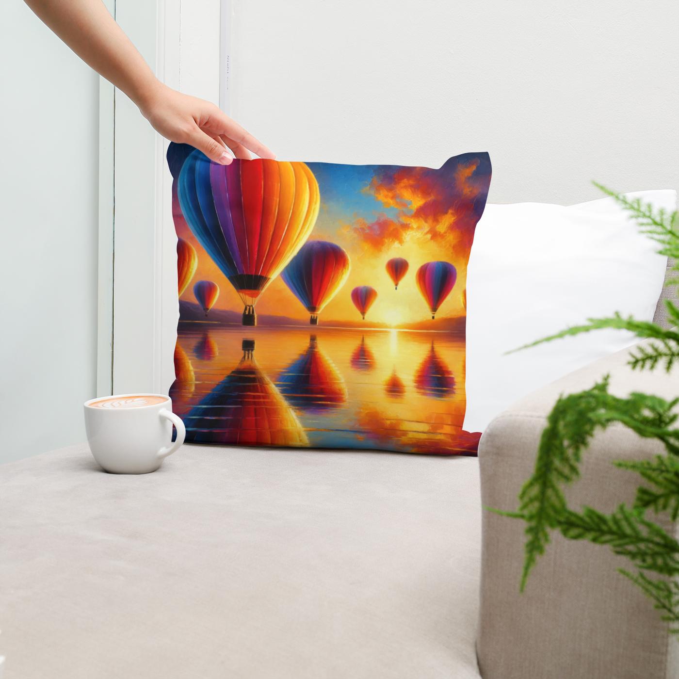 Dawn Ascension Cotton Cushion