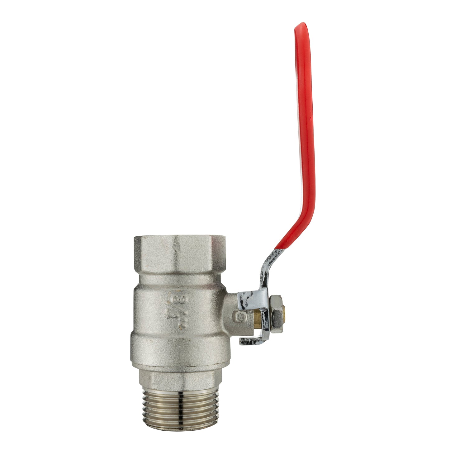 Wall Flange Kit 32mm MDPE + Lever Valve + 13mm Barbed Geka Set