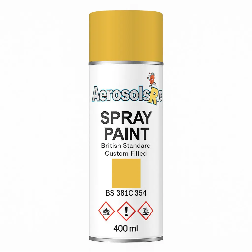 381C 354 Primrose 400ml Aerosol Available in any Finish