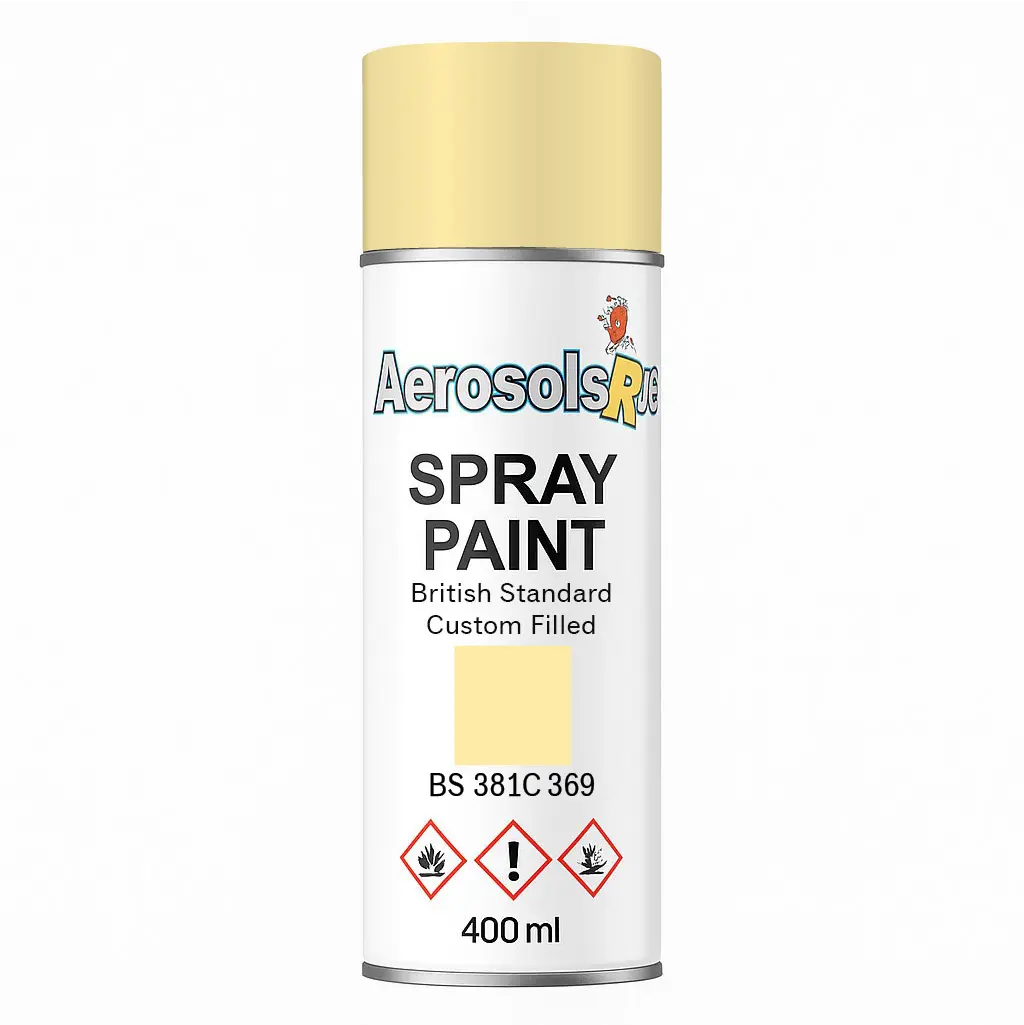 381C 369 Biscuit 400ml Aerosol Available in any Finish