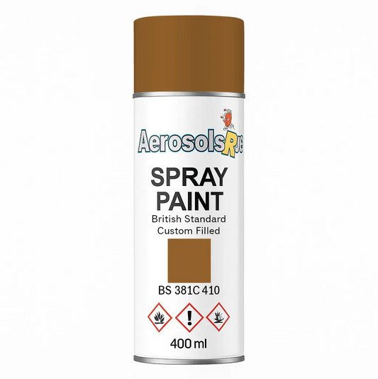 381C 410 Light brown 400ml Aerosol Available in any Finish