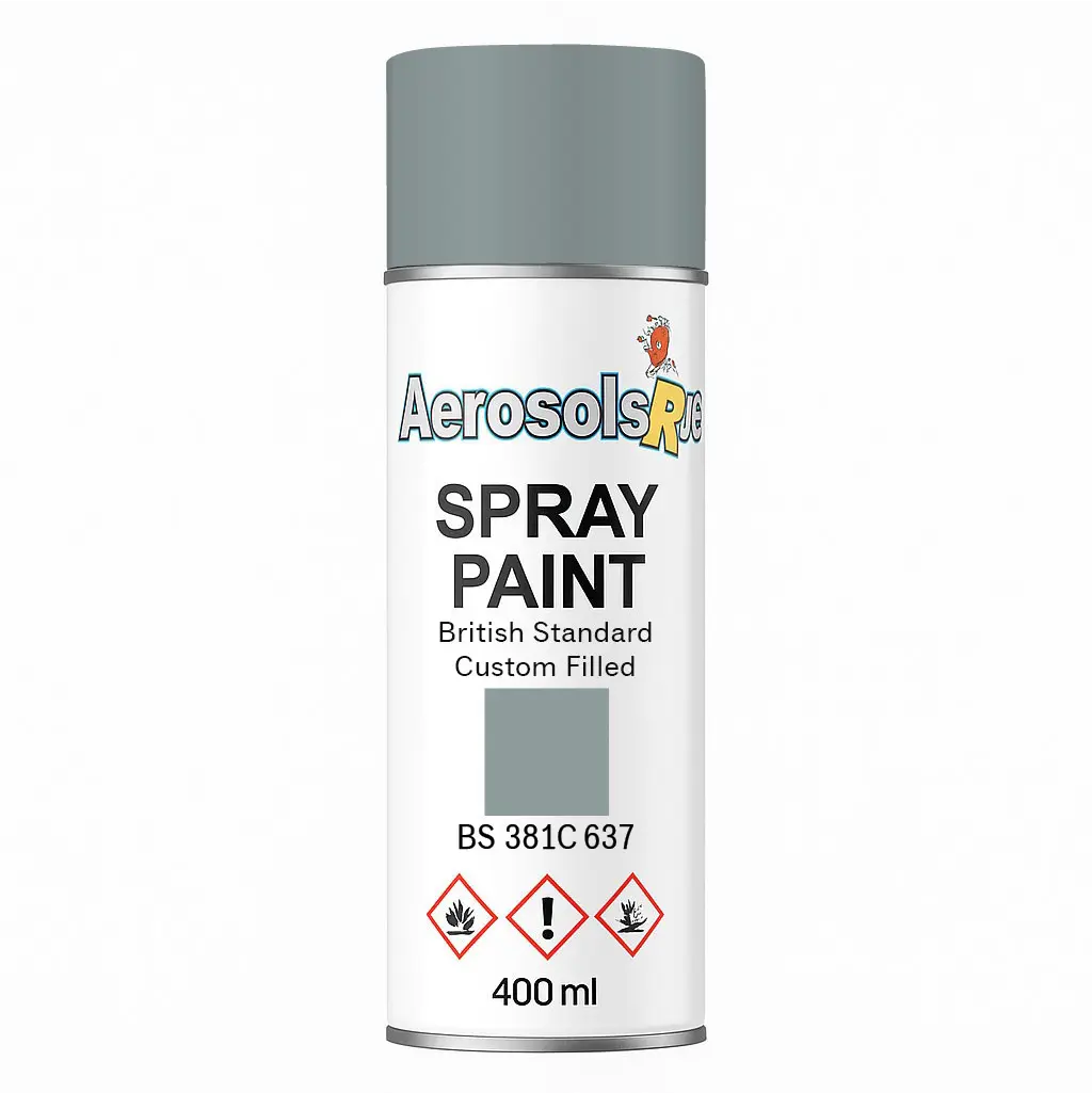 381C 637 Medium sea grey 400ml Aerosol Available in any Finish