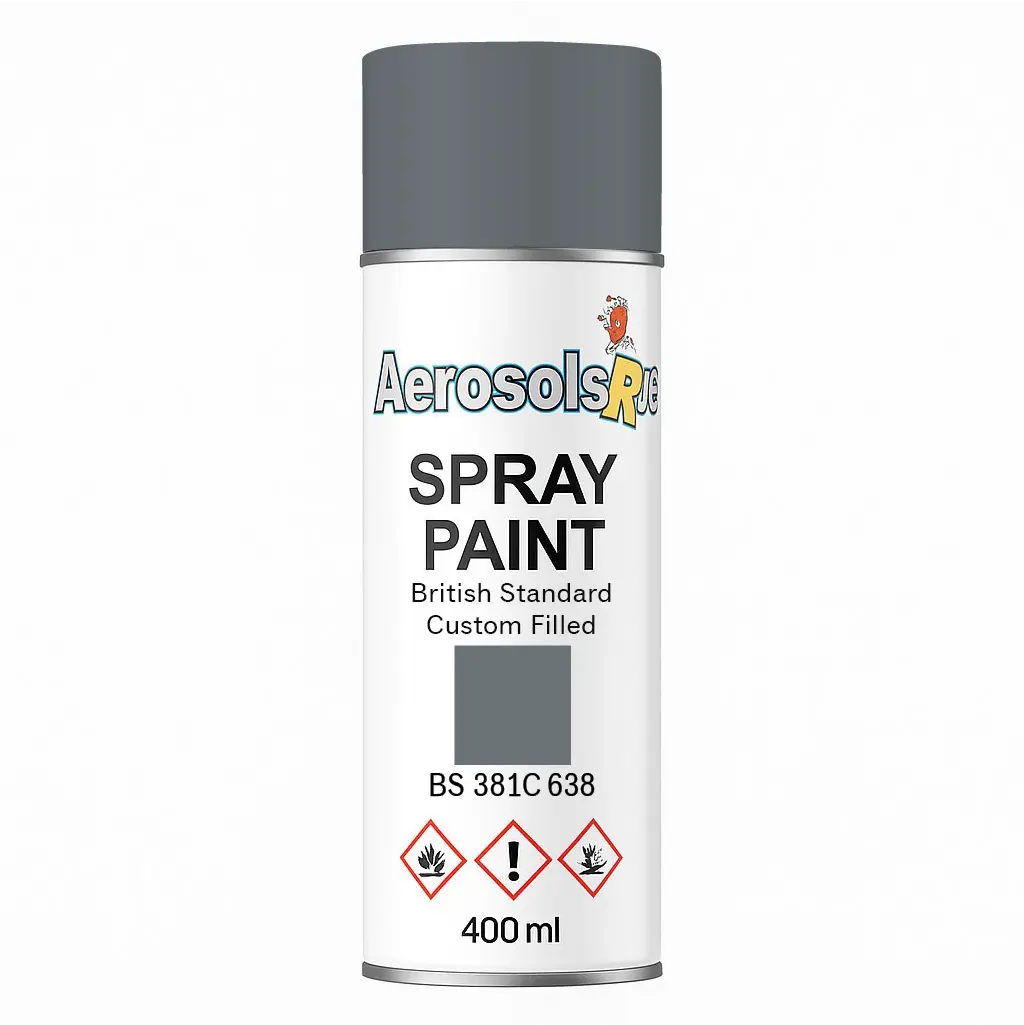 381C 638 Dark sea grey 400ml Aerosol Available in any Finish
