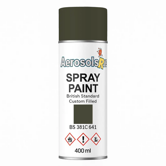 381C 641 Dark green 400ml Aerosol Available in any Finish