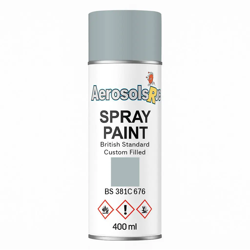 381C 676 Light weather-work grey 400ml Aerosol Available in any Finish