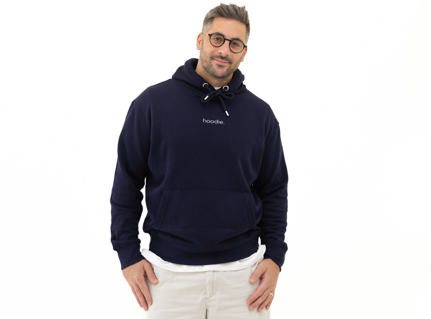 simple. hoodie. oxford-navy.