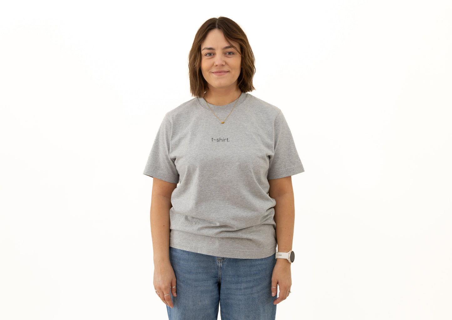 simple. t-shirt. heather-grey.