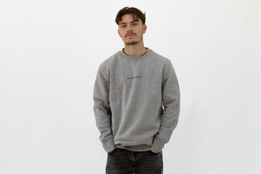 simple. sweatshirt. grey-marl.