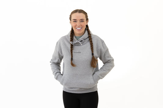 simple. hoodie. grey-marl.