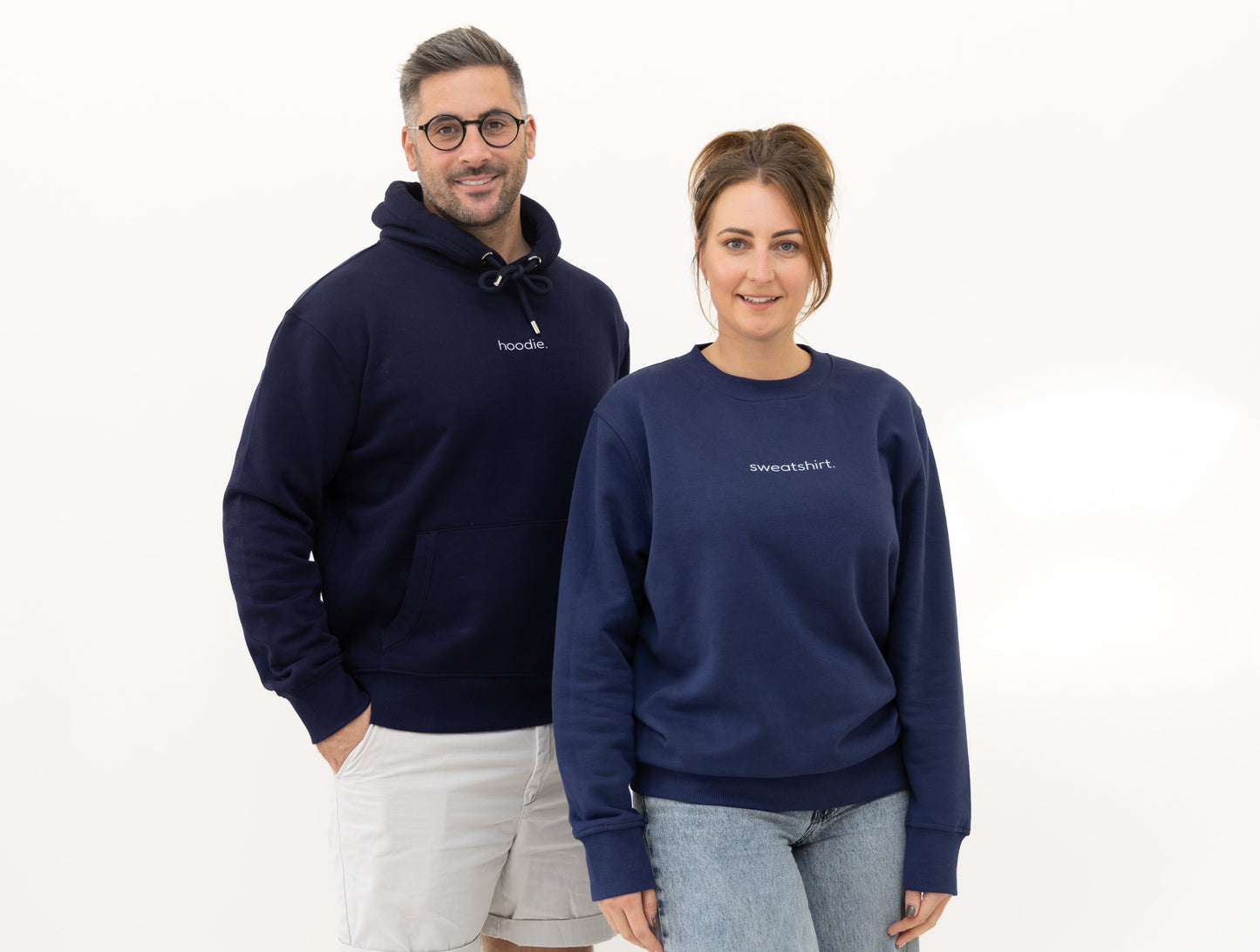 simple. sweatshirt. french-navy.