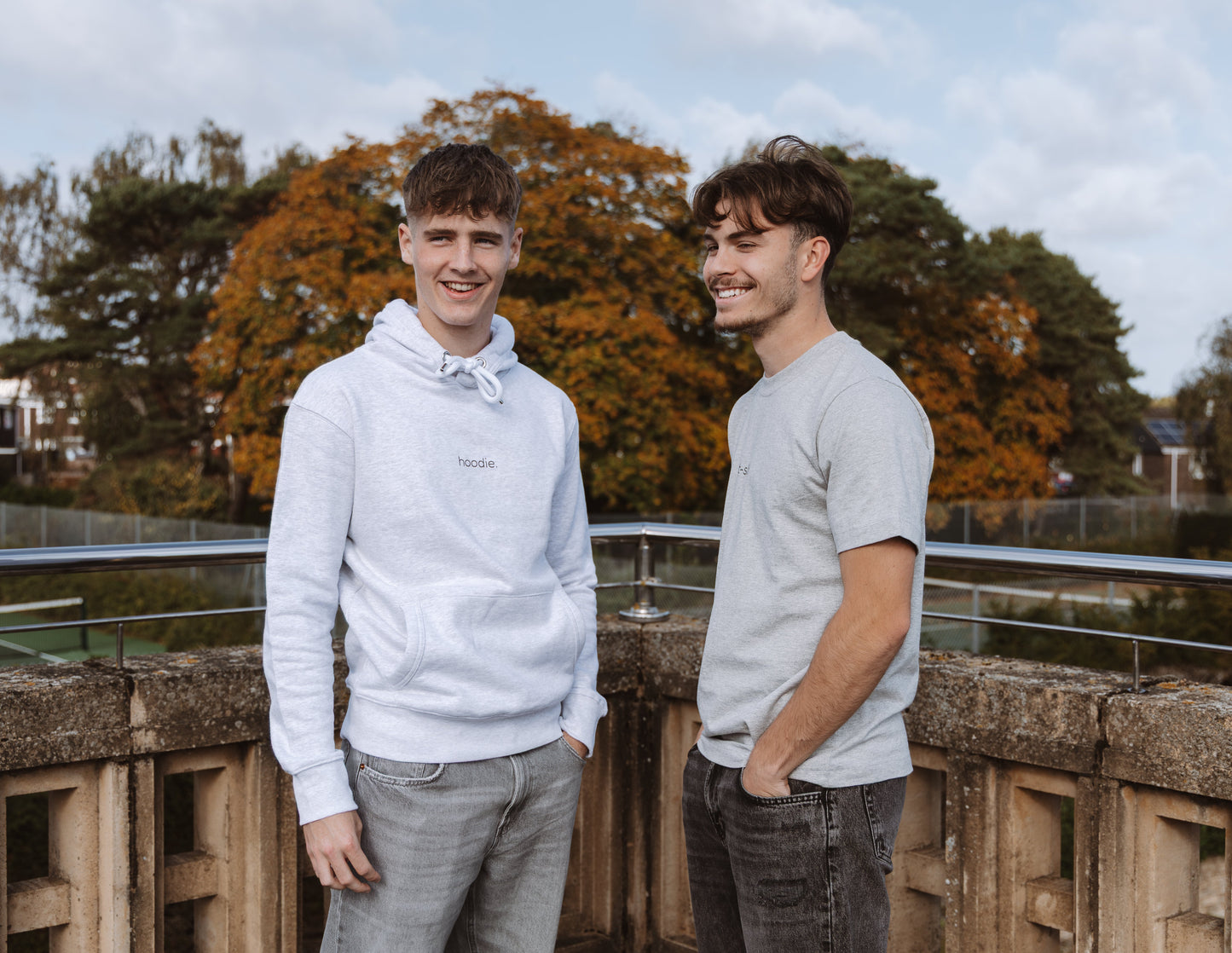 simple. hoodie. ash-grey.