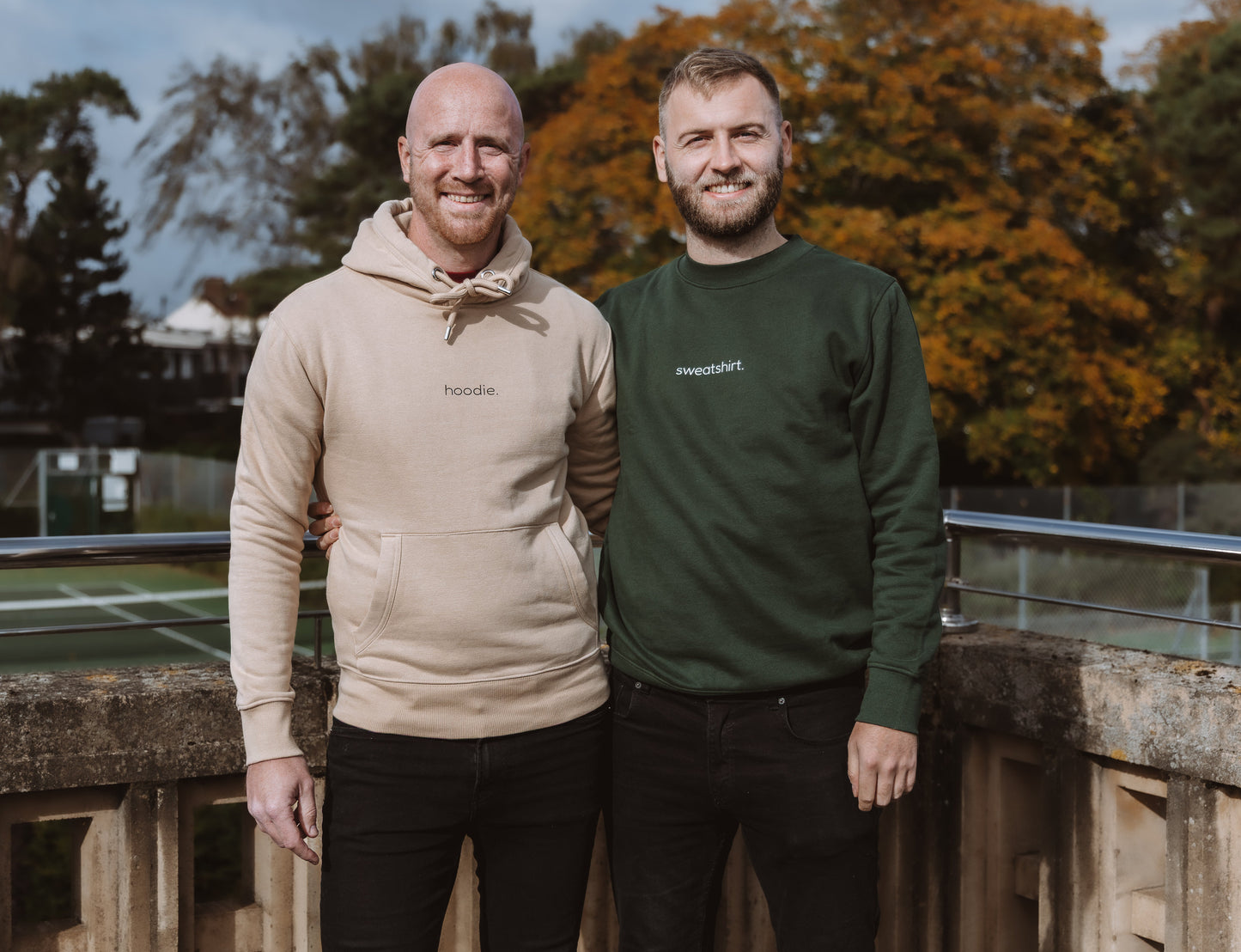 simple. hoodie. desert-sand.