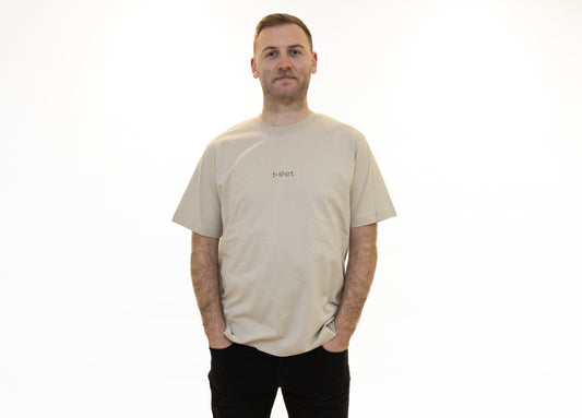 simple. t-shirt. desert-dust.