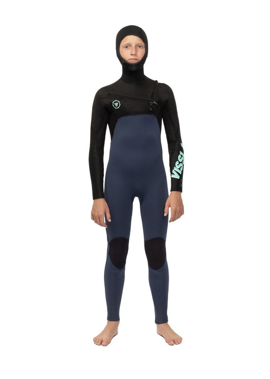 Vissla Boys Seven Seas 5-4-3 Hooded Chest Zip