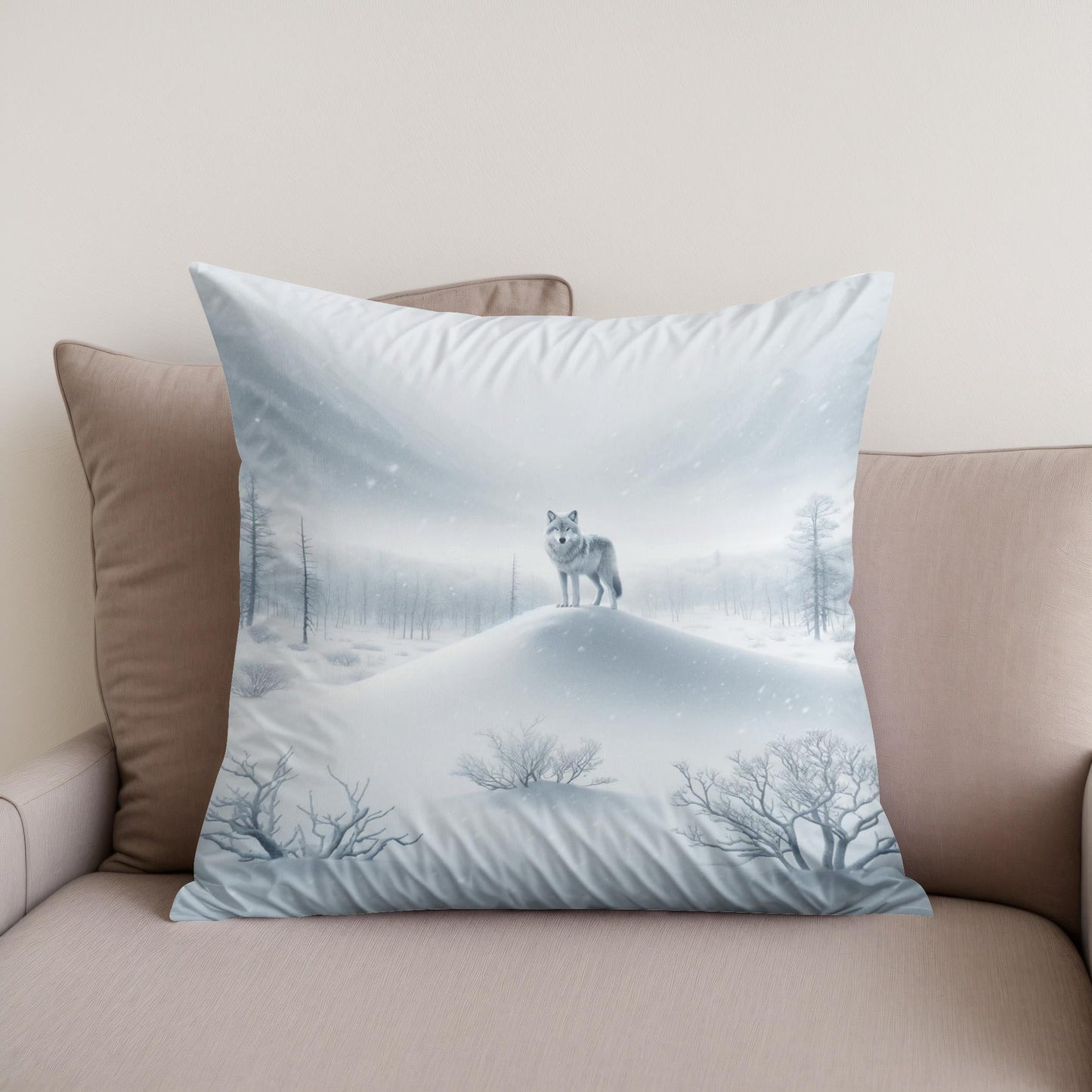 Whispering Woodland Cotton Cushion