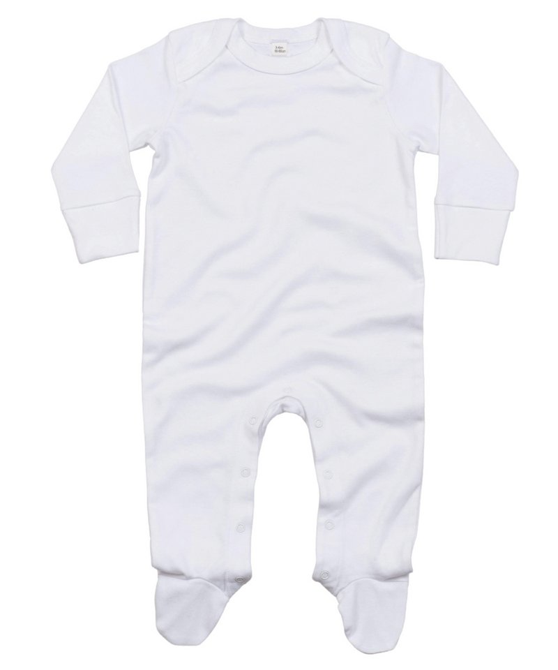 Baby Organic Envelope Sleepsuit With Mitts