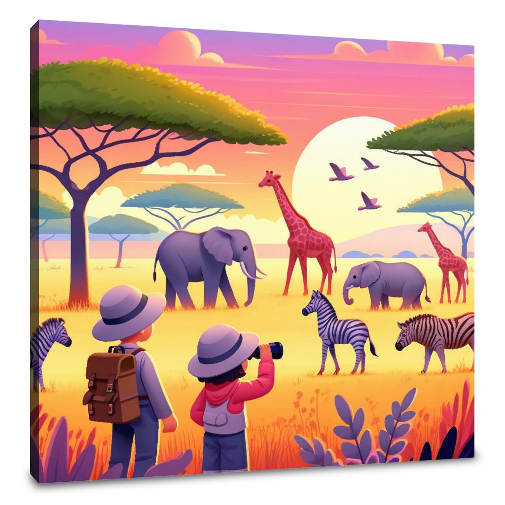 Safari Adventure Canvas
