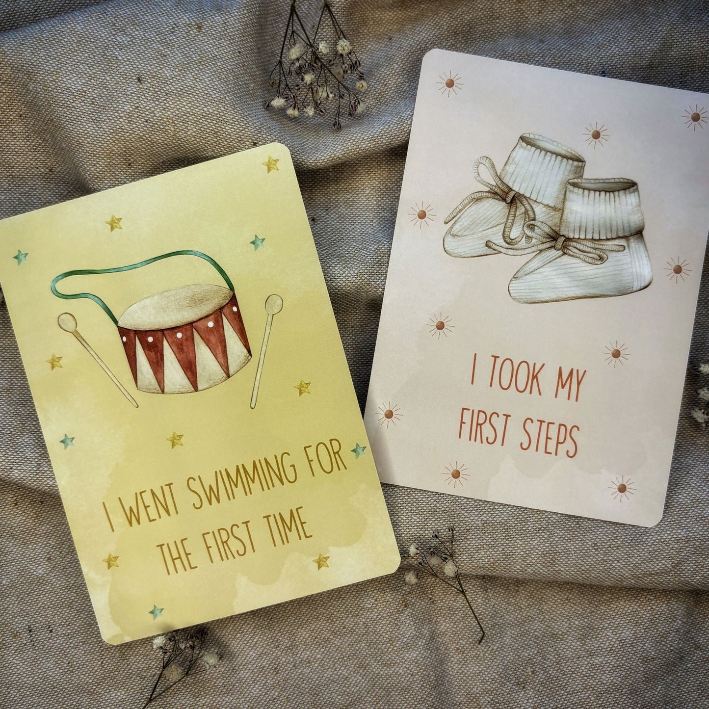 Baby Milestone Cards