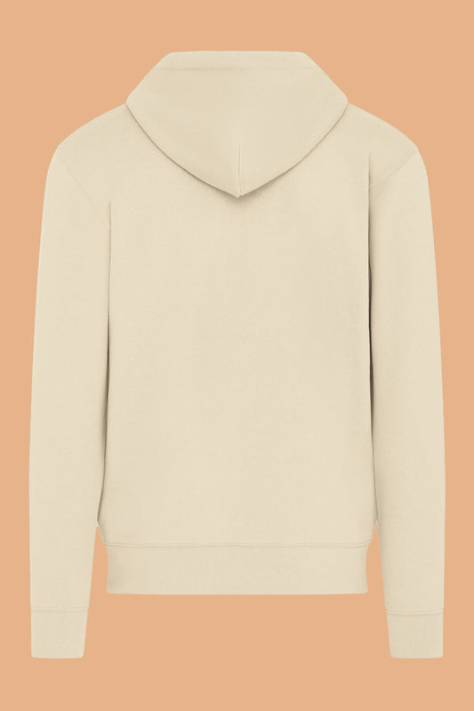 Embroidered P Zip-Up Hoodie