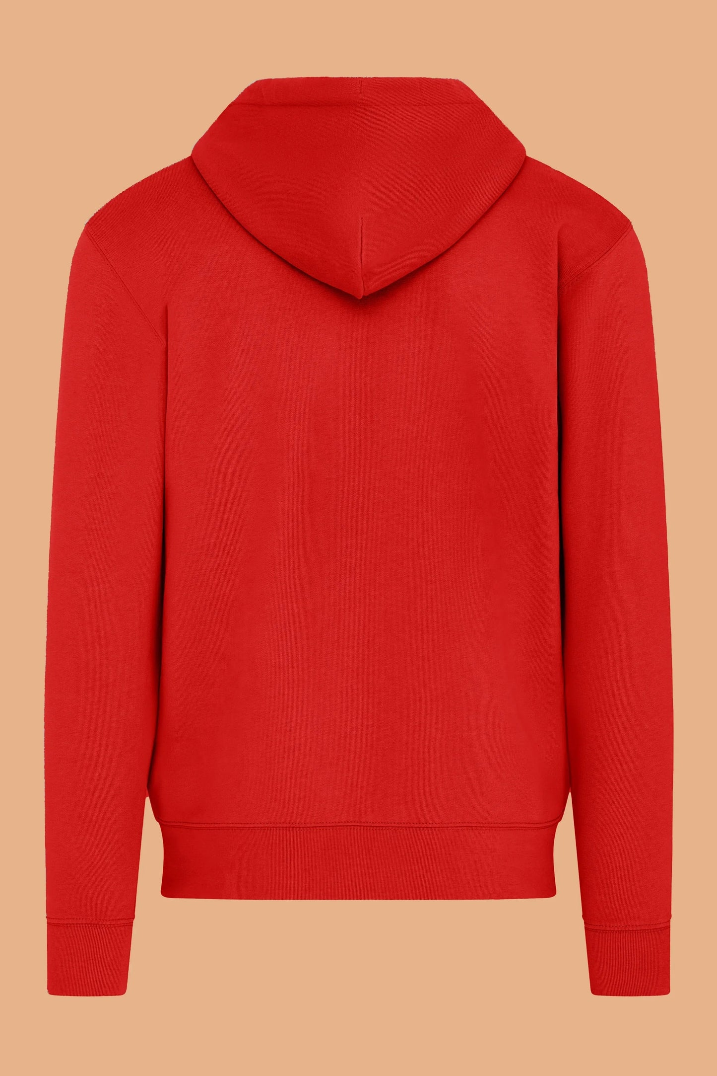 Embroidered P Zip-Up Hoodie