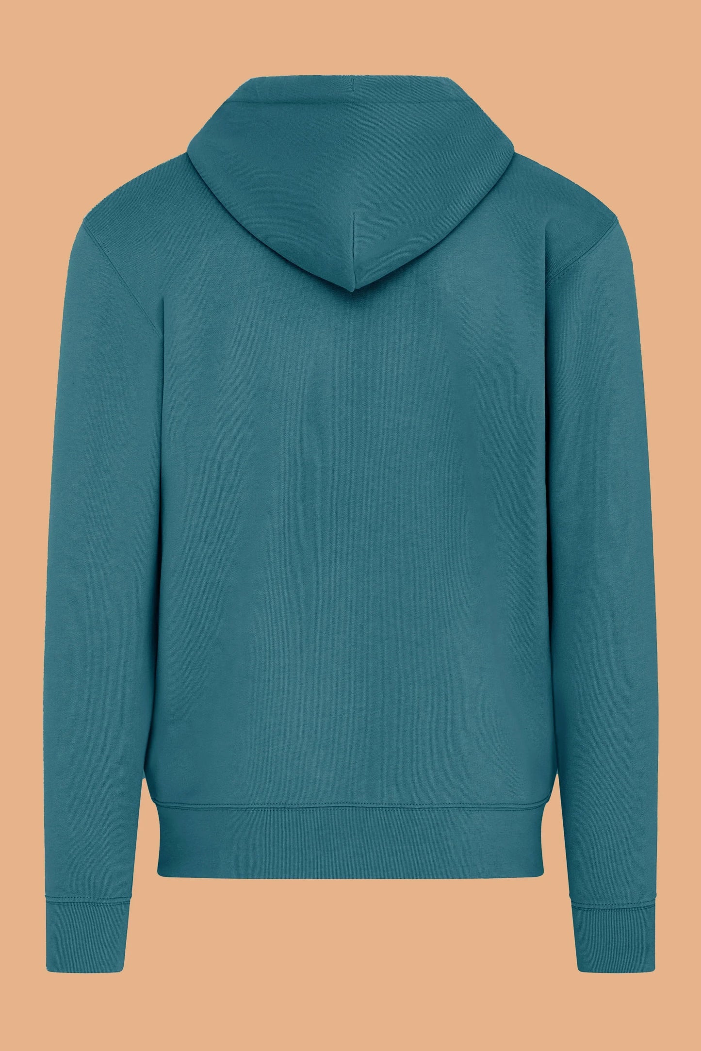 Embroidered P Zip-Up Hoodie