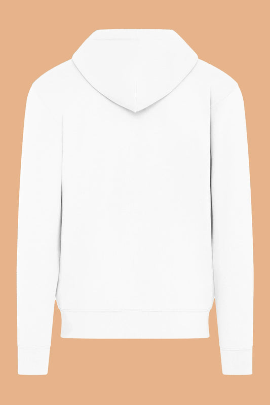 Embroidered P Zip-Up Hoodie