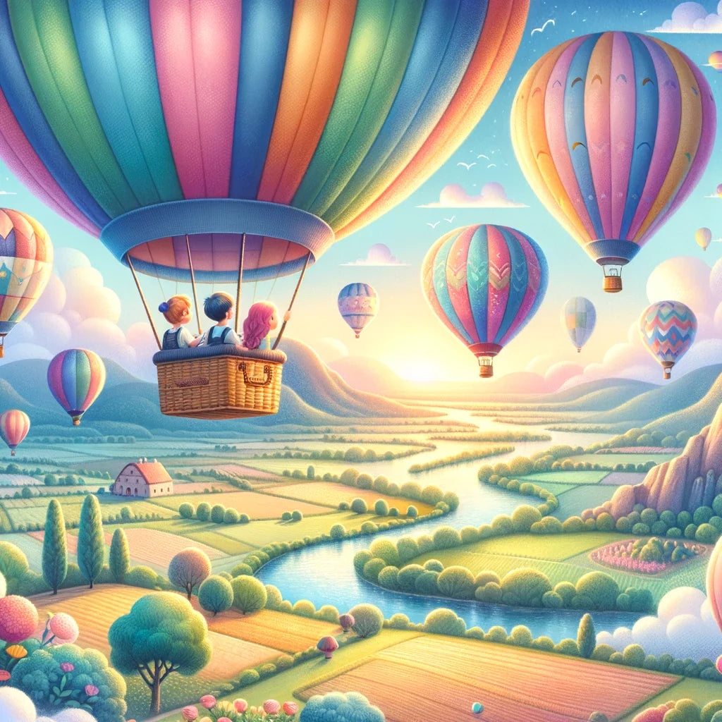 Balloon Adventure Canvas