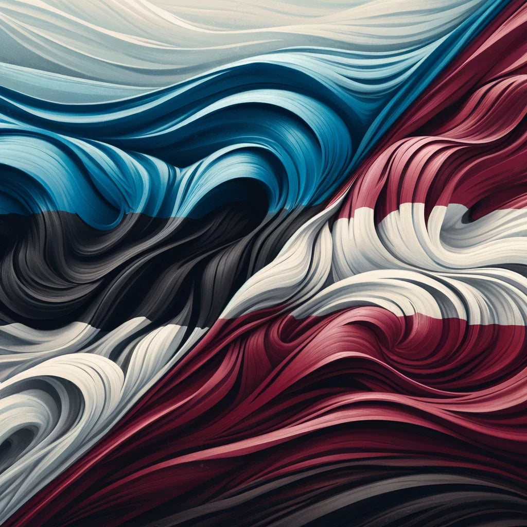 Baltic Waves Canvas