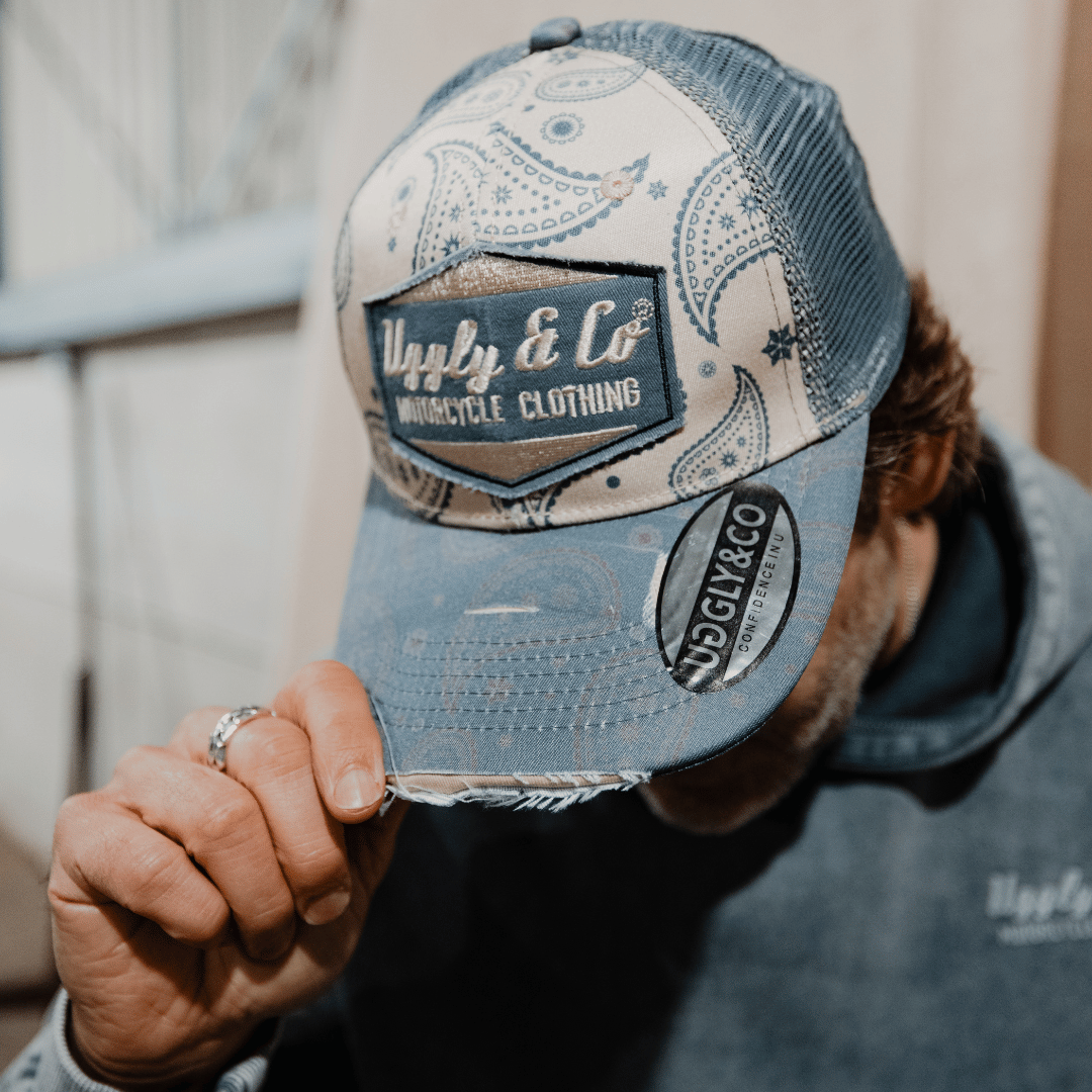Bandana Diamond Trucker Hat