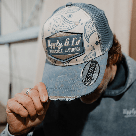 Bandana Diamond Trucker Hat