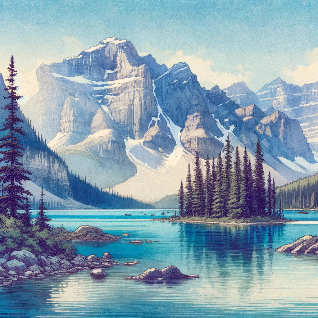 Banff Serenity Canvas