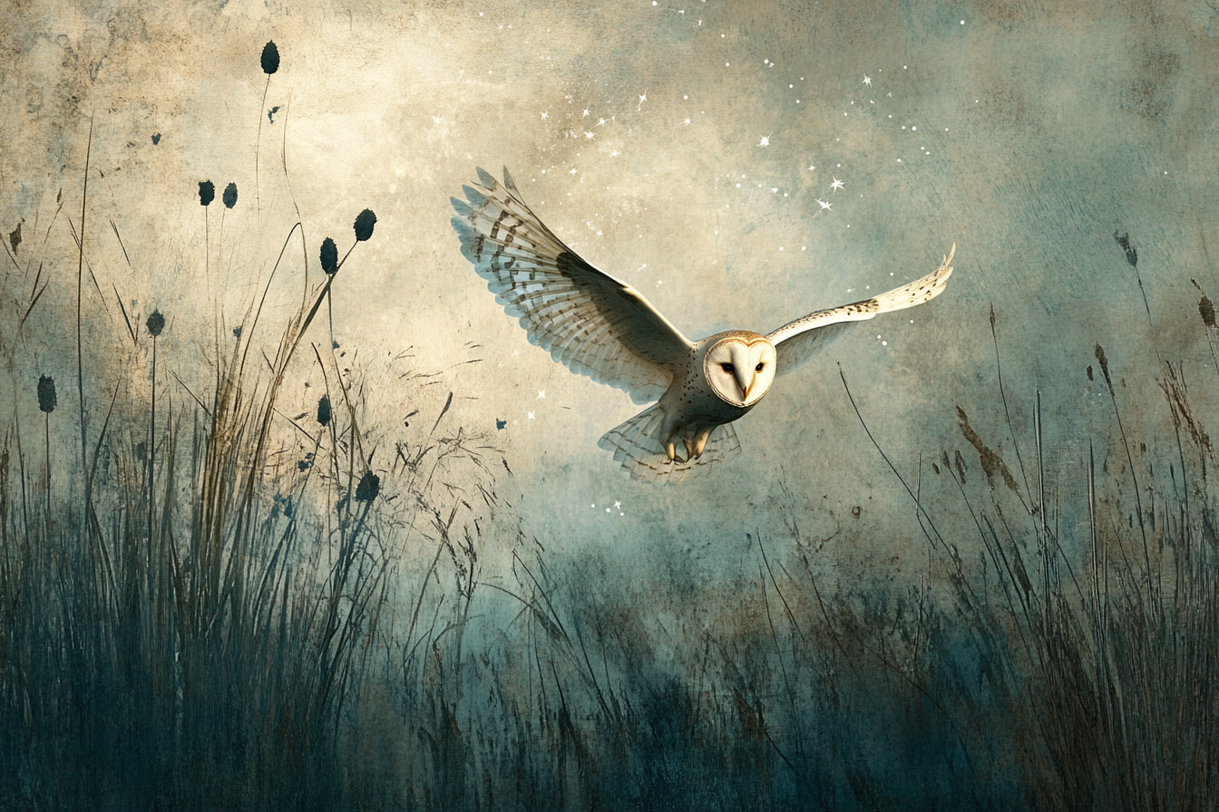 Barn Owl Serenity Blanket