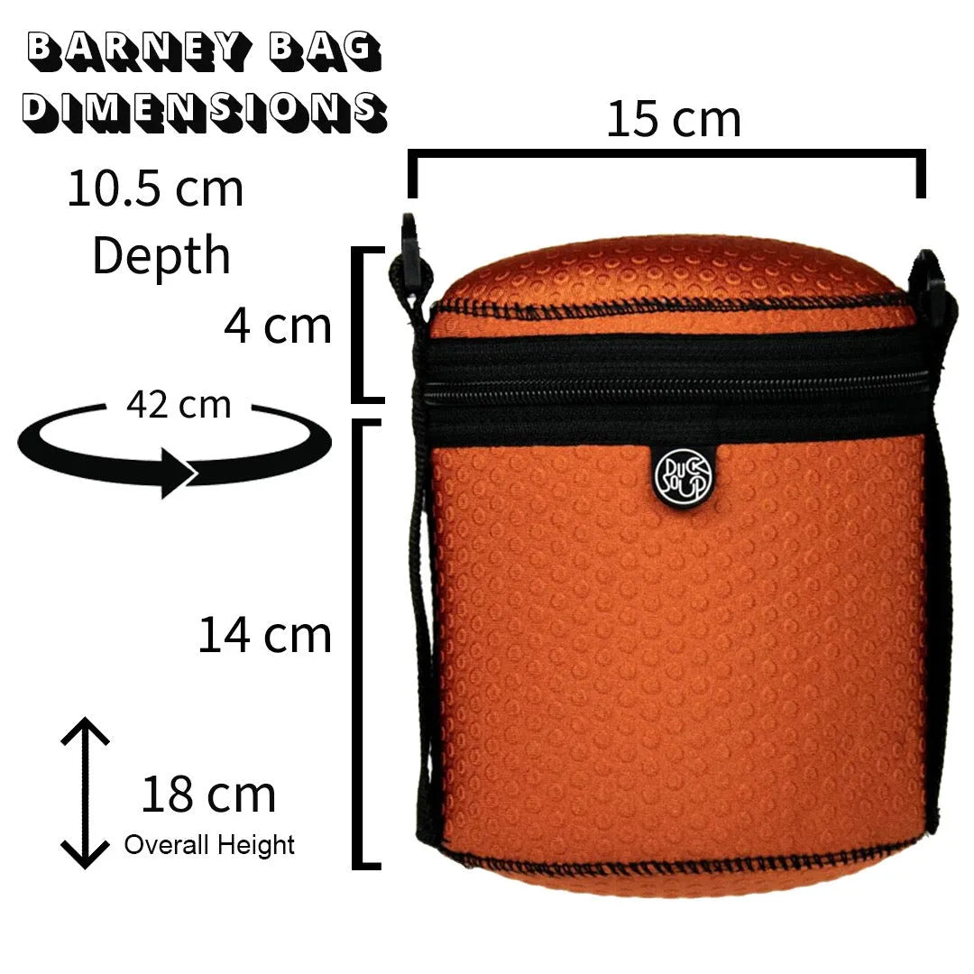 Black Neo-Skin Barney Bag