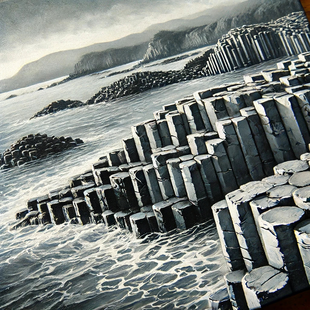 Basalt Columns Canvas