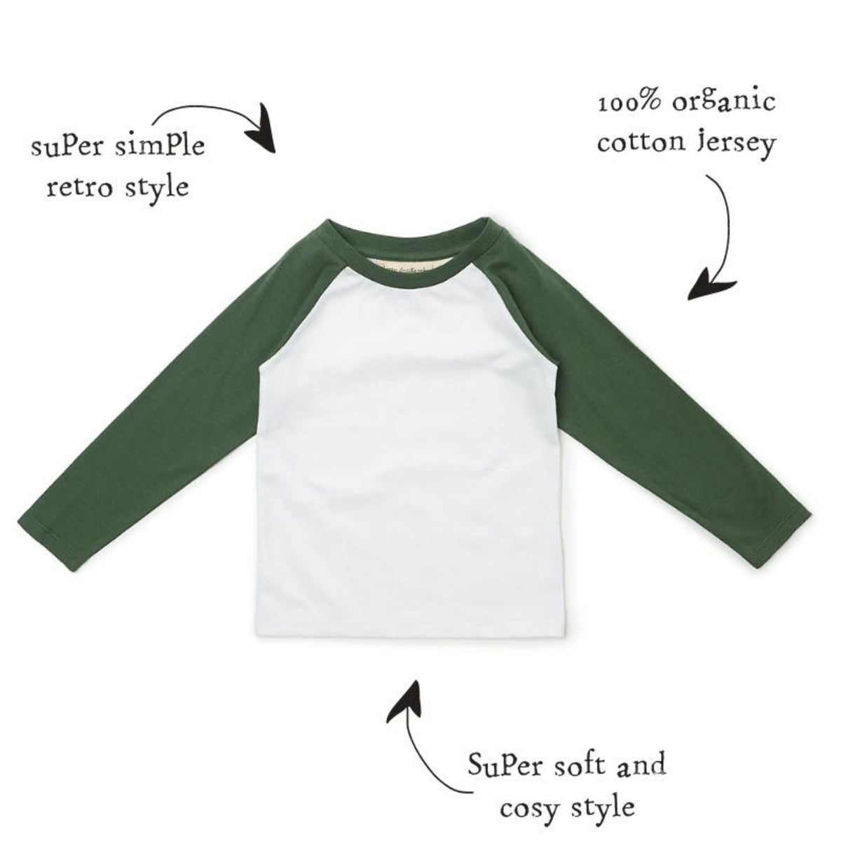 Baseball Tee - Green