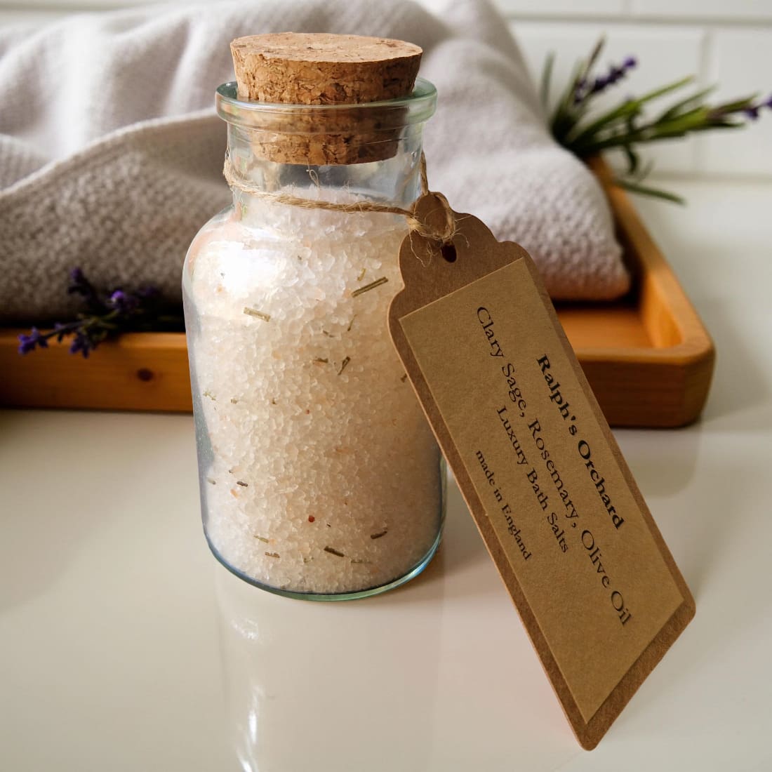 Himalayan Bath Salts | Sage, Rosemary and Olive Oil