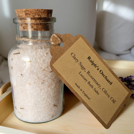 Himalayan Bath Salts | Sage, Rosemary and Olive Oil