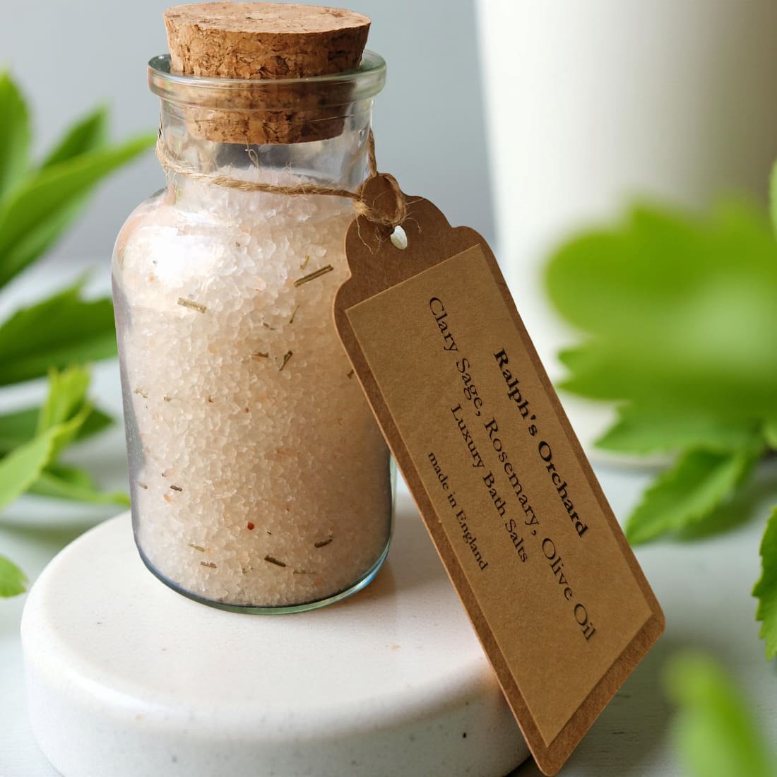 Himalayan Bath Salts | Sage, Rosemary and Olive Oil