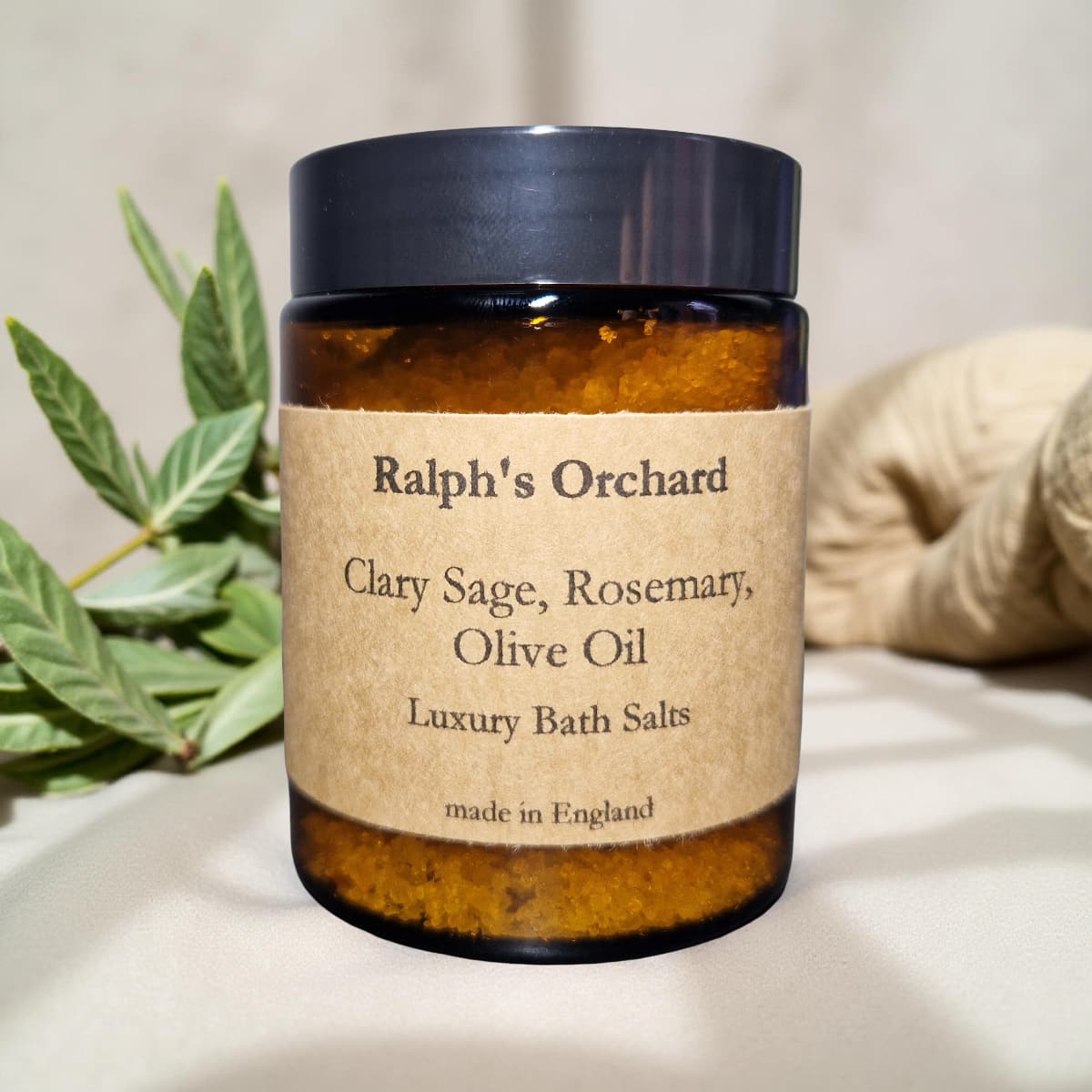 Himalayan Bath Salts | Sage, Rosemary and Olive Oil