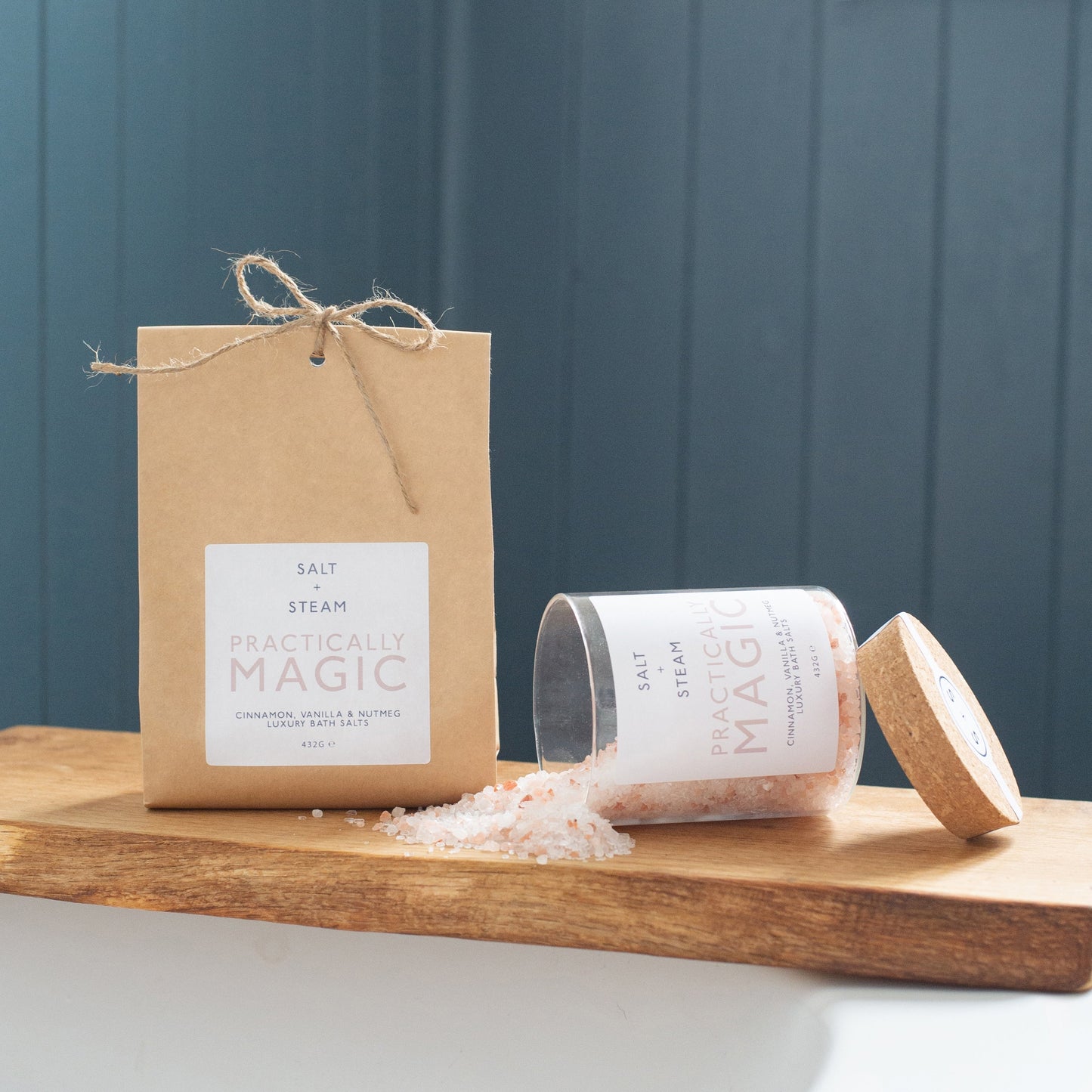 BATH SALT + REFILL BAG GIFT SET
