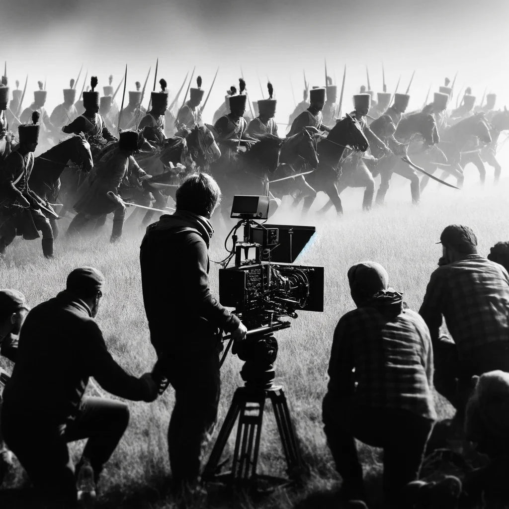 Battlefield Reenactment Canvas