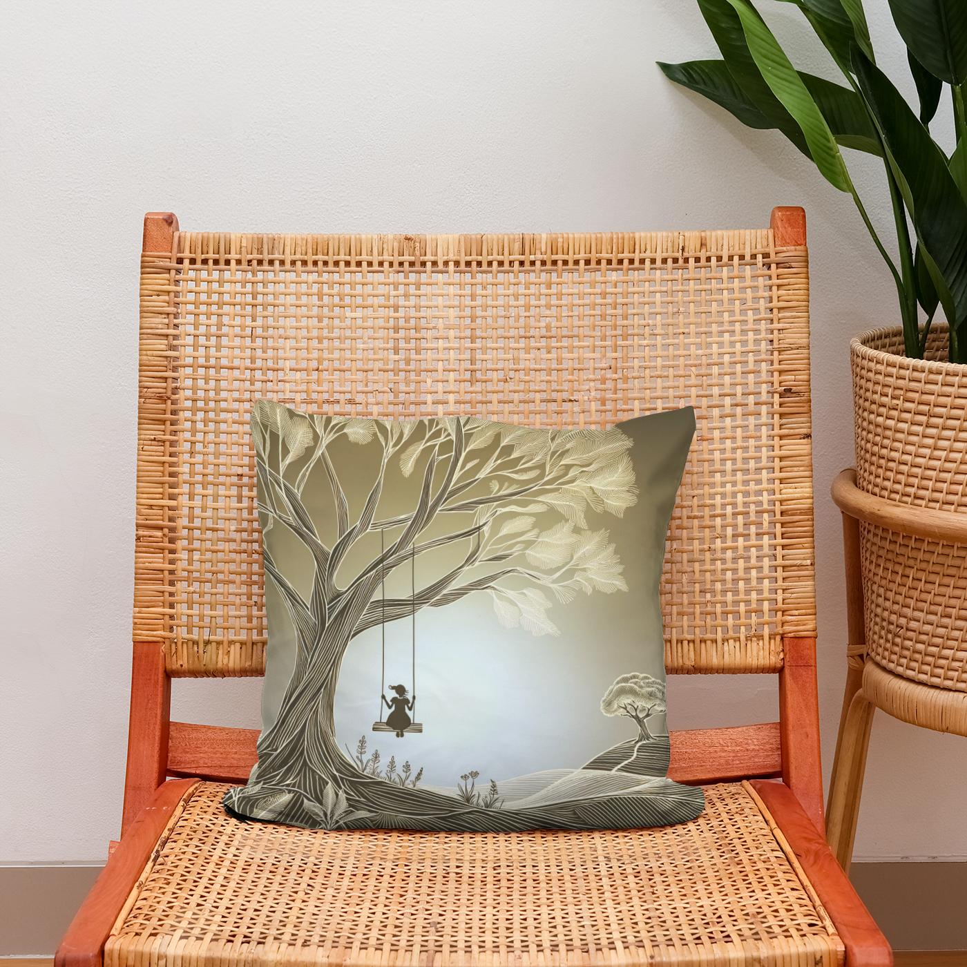 Twilight Serenity Cotton Cushion