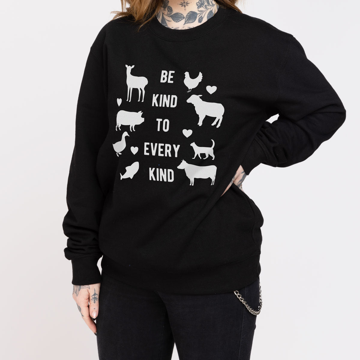 Be Kind To Every Kind Sweatshirt (Unisex)