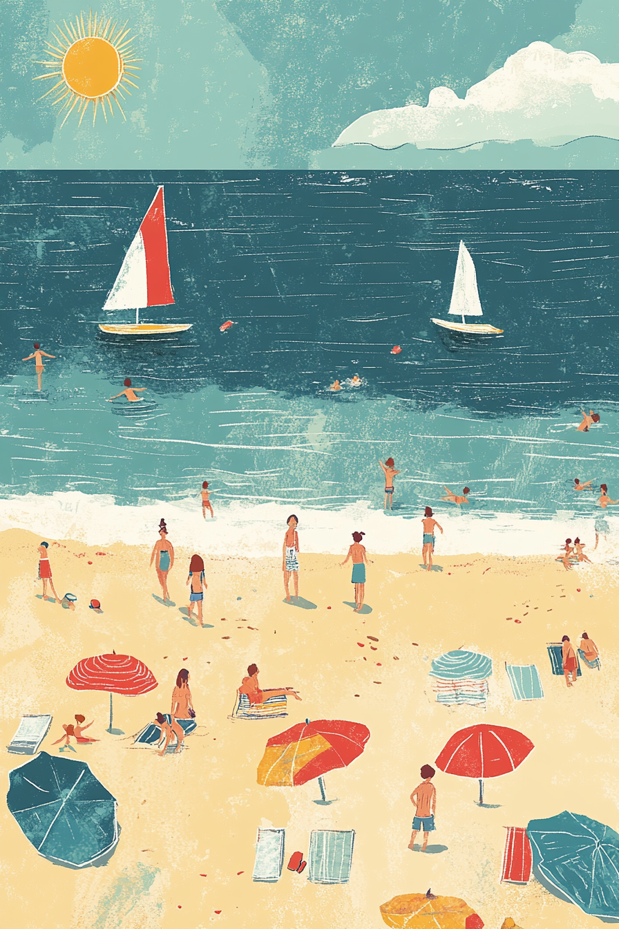 Beachside Daydream Canvas
