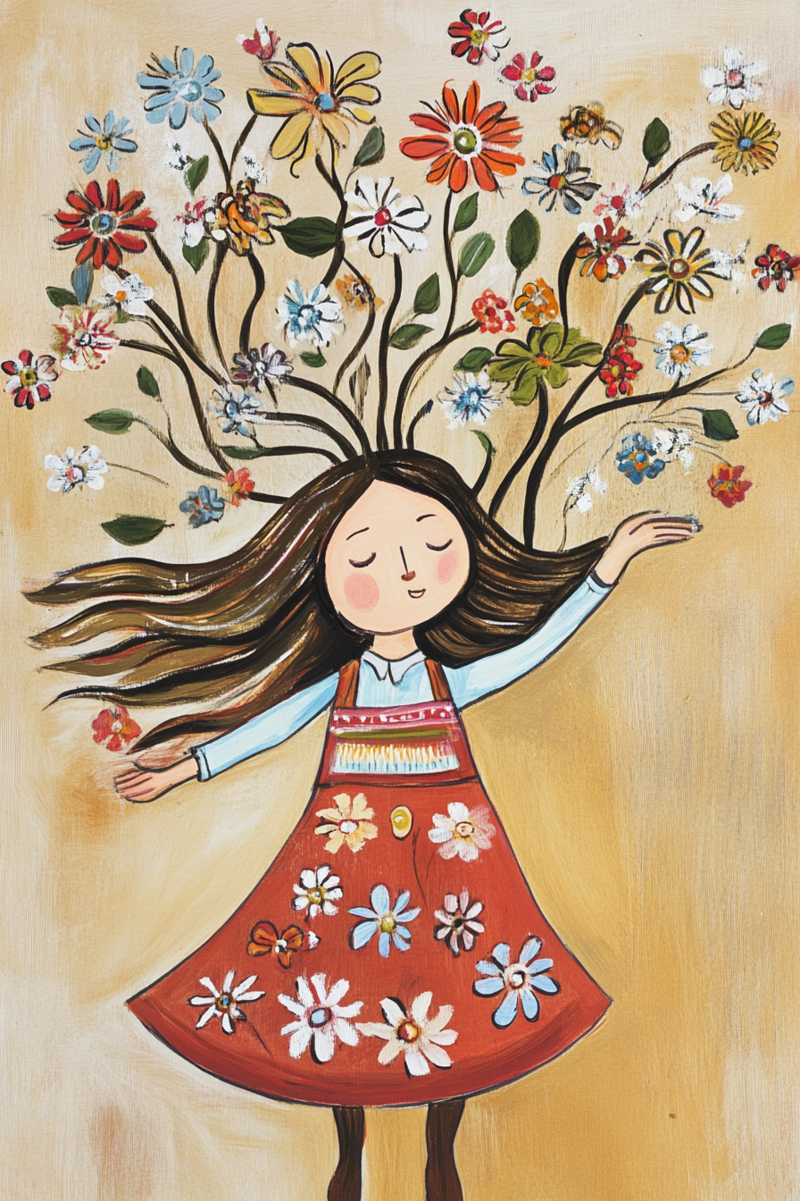 Bealtaine Blossom Canvas